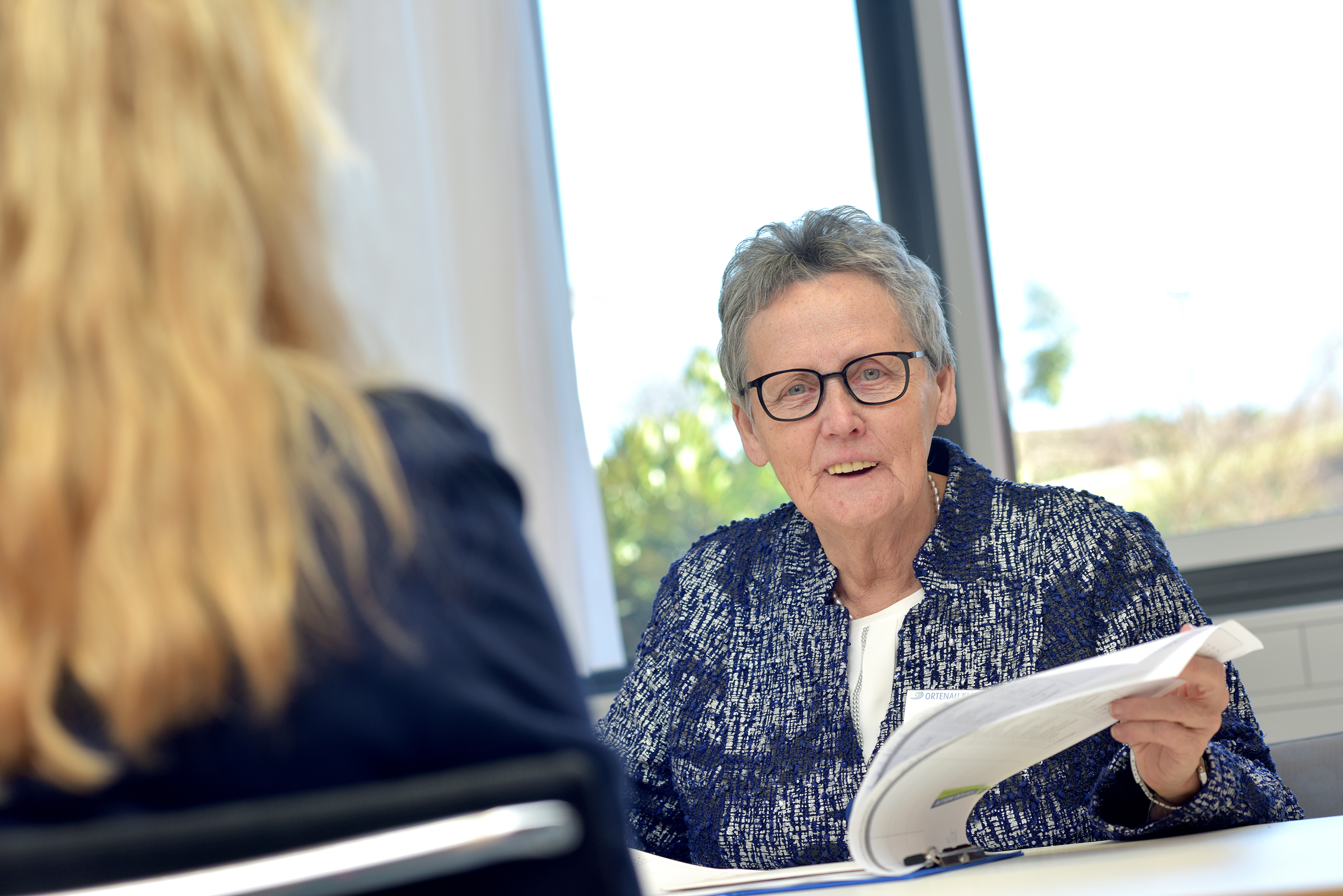 Portrait: Patientenfürsprecherin Ingrid Fuchs