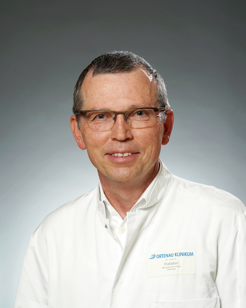 Abbildung: Dr. Günter Rafalski Facharzt für Innere Medizin, Angiologie